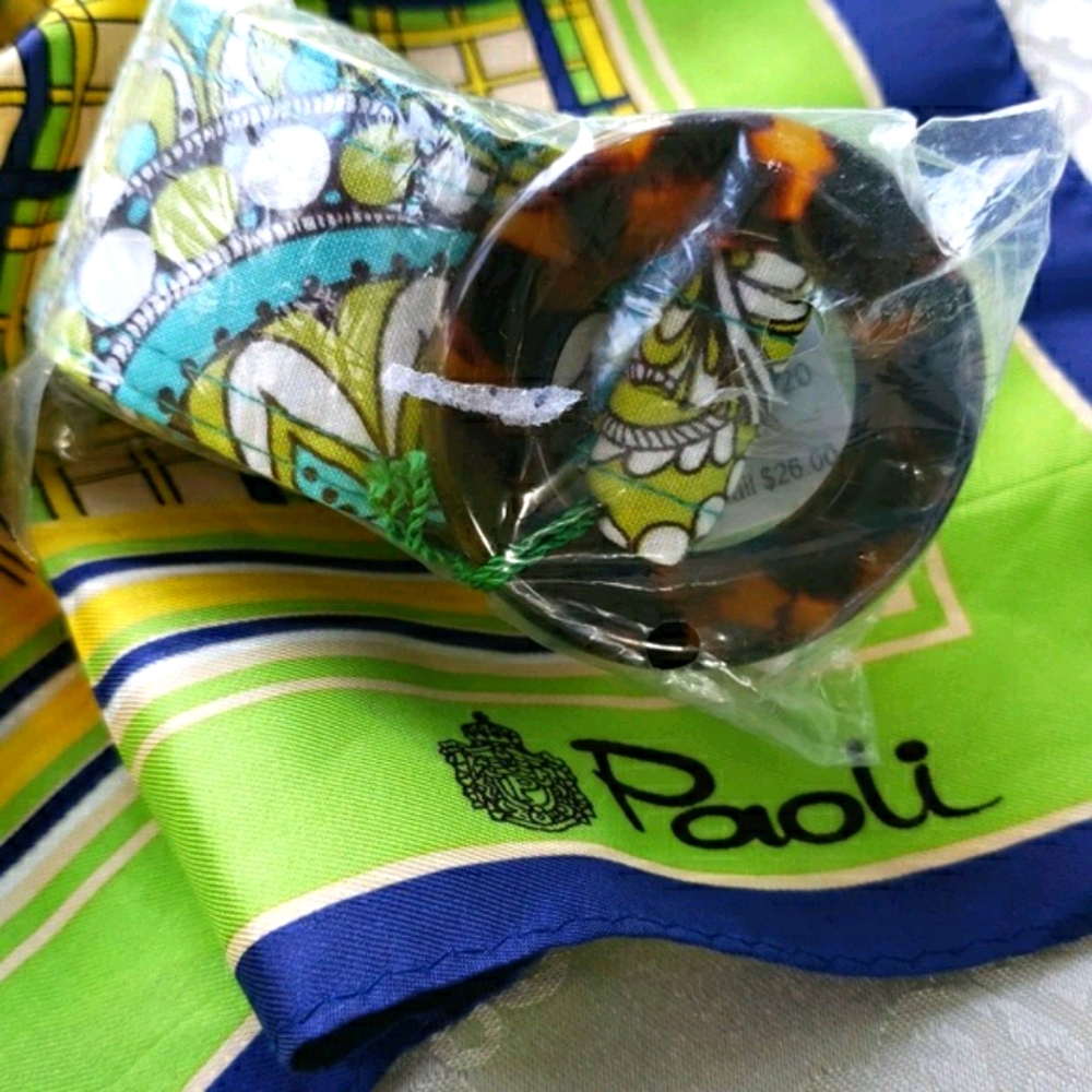 Multicolor Peacock, Vera Bradley Belt - Picture 1 of 8